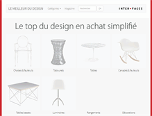 Tablet Screenshot of mobilier-design-kartell-vitra-magis-starck-artemide.com